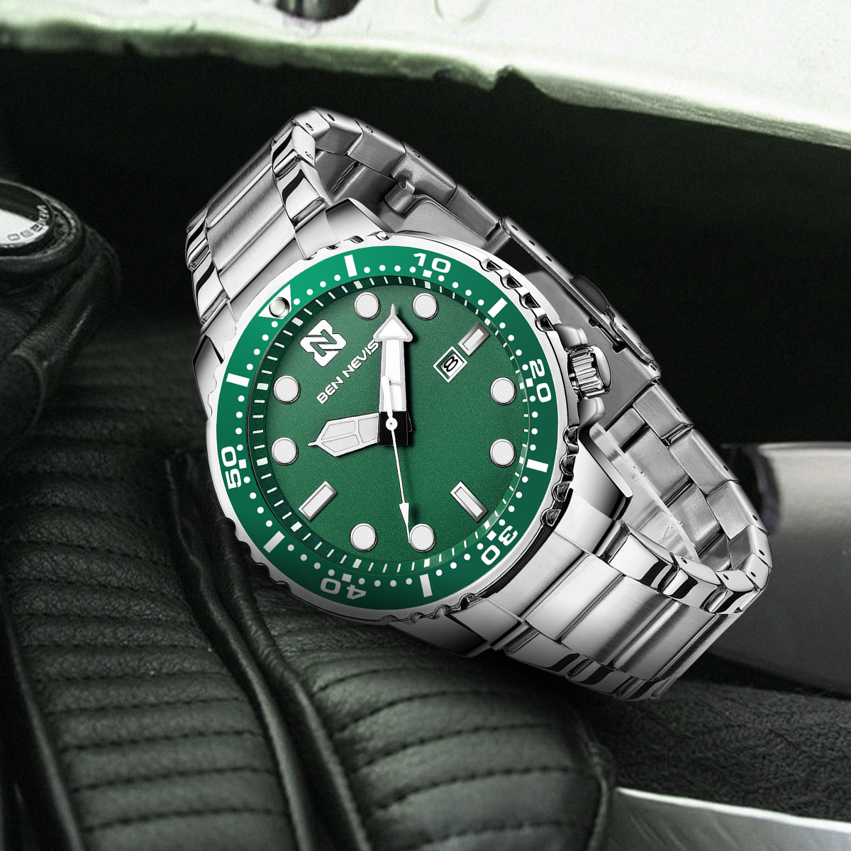 Title 20, Waterproof personality watch Experience freedom...