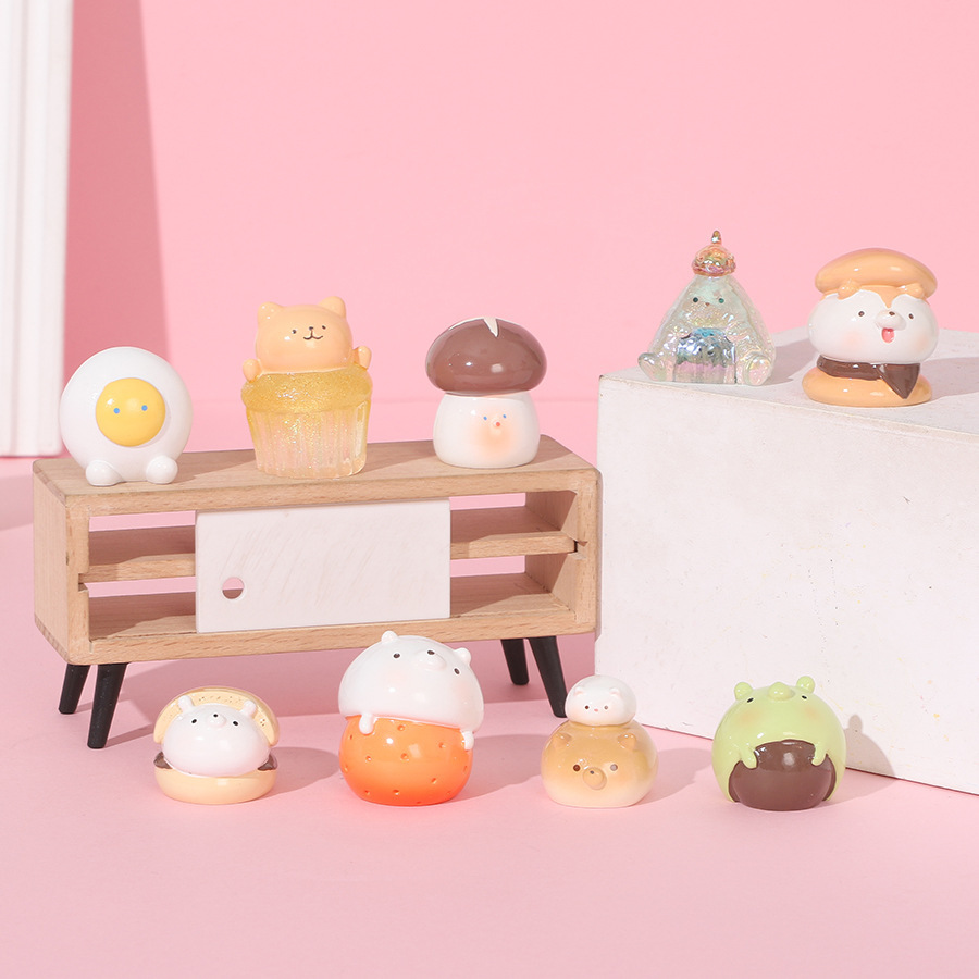 Food and play grocery store second -generation blind box 8