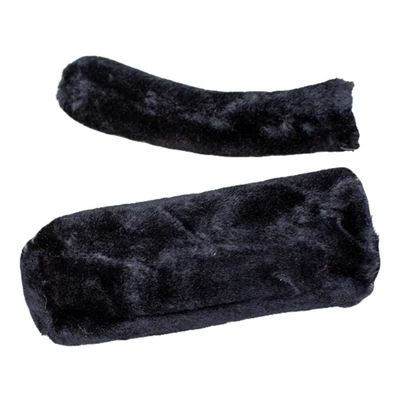 Motorcycle Handle Cover: Winter Warm Rabbit Fur