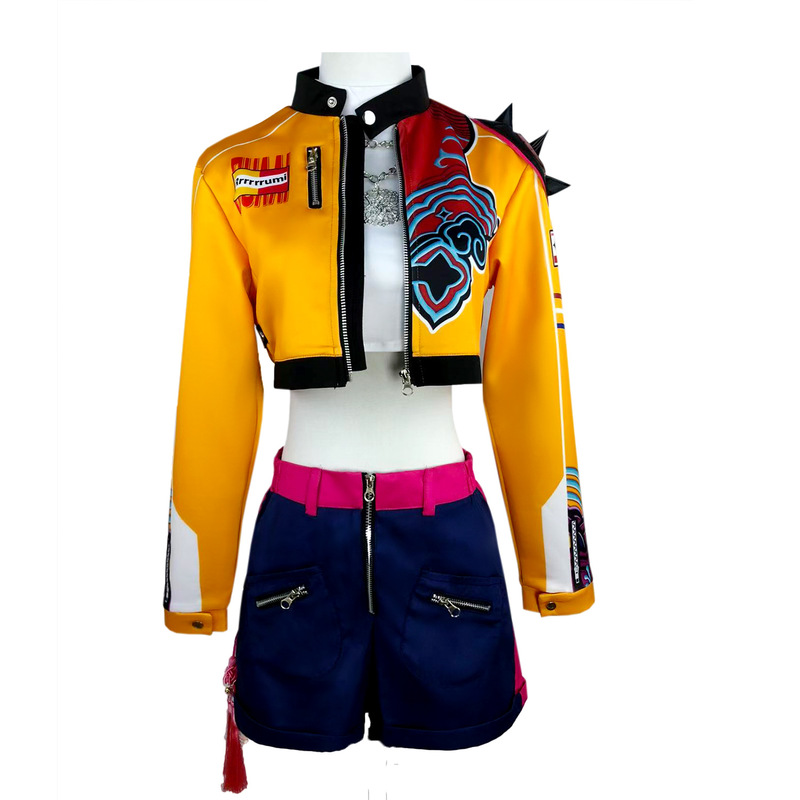 Hunter Witch Cosplay Costume Rumi Cosplay Jacket Zoe Mirai Role-Playing Costume in Stock Dropshipping