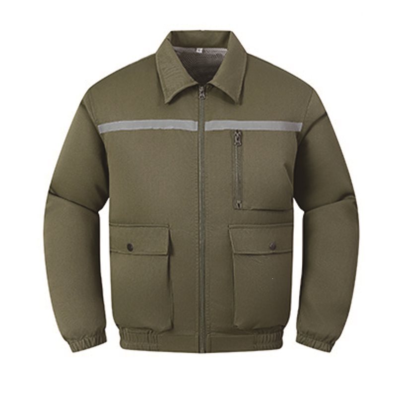 Lowest price online, high-volume release item: 2603-2 fan-style air-conditioning long-sleeved jacket, suitable for electricians, outdoor fishing, and other workwear.