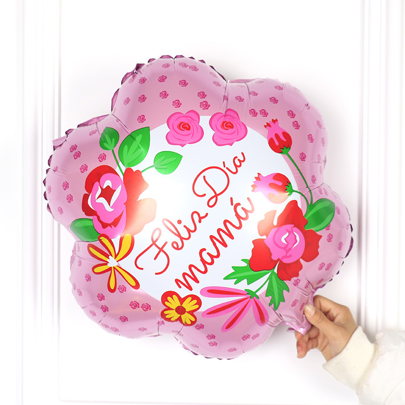 Mother's Day Letter Aluminum Film Party Birthday Balloons display picture 3