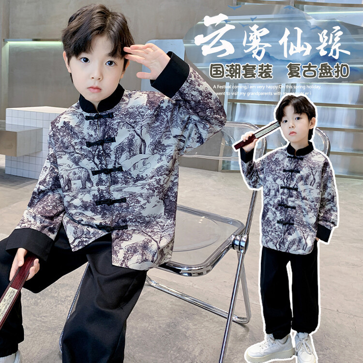 805 풍경화 국가 스타일 세트