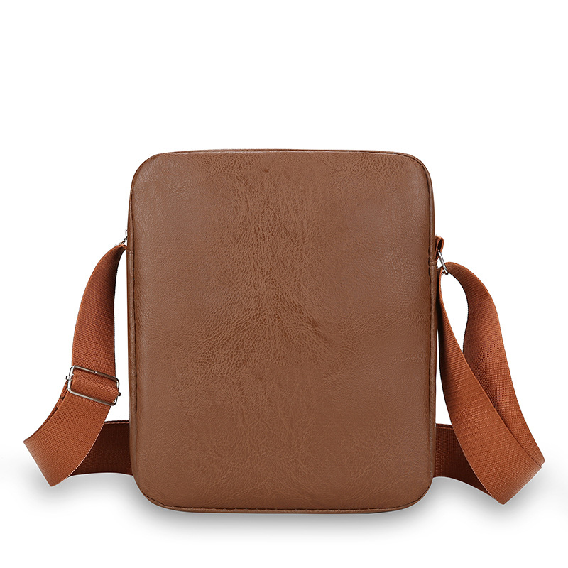 Bolso de hombre transfronterizo PU nuevo estilo coreano bolso de hombro de negocios ocio de gran capacidad mochila de hombre mochila de hombro