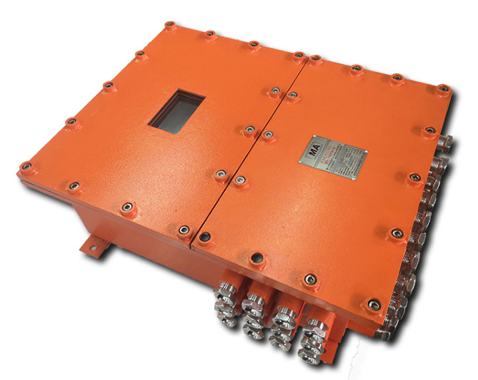 煤矿kxj12防爆矿用隔爆兼本安型可编程plc控制箱煤安证ma