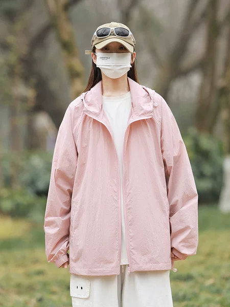 Douyin Sun Protection Clothing for Women Cycling Breathable Anti-Uv Upf50+ Sun Protection Clothing for Men Hooded Suit Fishing Clothing