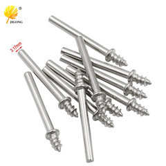 Electric wool grinding wheel self-tapping adapter rod, wool felt adapter rod wool wheel connecting rod, handle wool wheel 3.17 rod