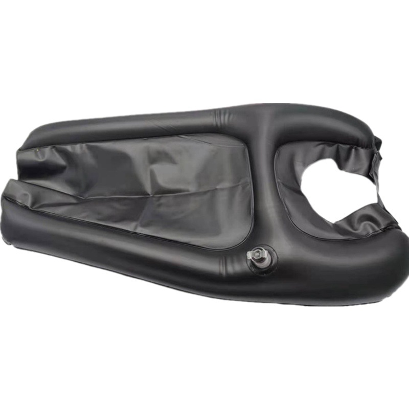 Suministro transfronterizo de segunda generación almohadilla de champú inflable portátil al aire libre DIY champú Cuenca Creativo plegable cuidado champú almohada