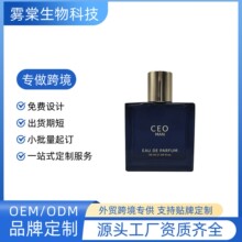 跨境无标香水Perfume Luxury男士亲肤蔚蓝淡雅持久留香便携式50ml