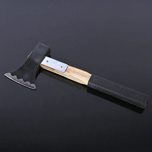 Wooden Handle Reinforced Ax for Splitting Firewood, Household Outdoor Logging Ax, Large Special Mountain Ax Artifact Wholesale