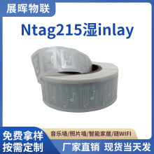 NTAG215ʪinlay25*40mm������Ӧ������ַ��������RFID���ӱ�ǩ��