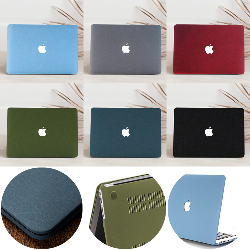 适用苹果笔记本保护壳macbookair 13寸外壳M2 pro流沙电脑保护套