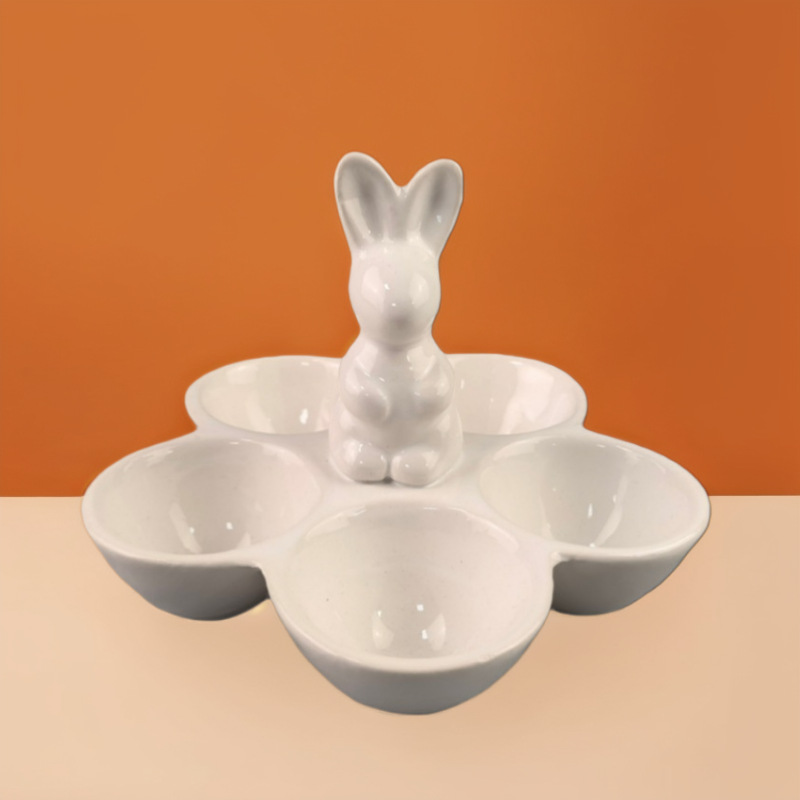 Pollo de Pascua, huevo de cerámica, huevo de cerámica, huevo de cerámica, huevo de cerámica, huevo de conejo, taza de huevo pintada a mano