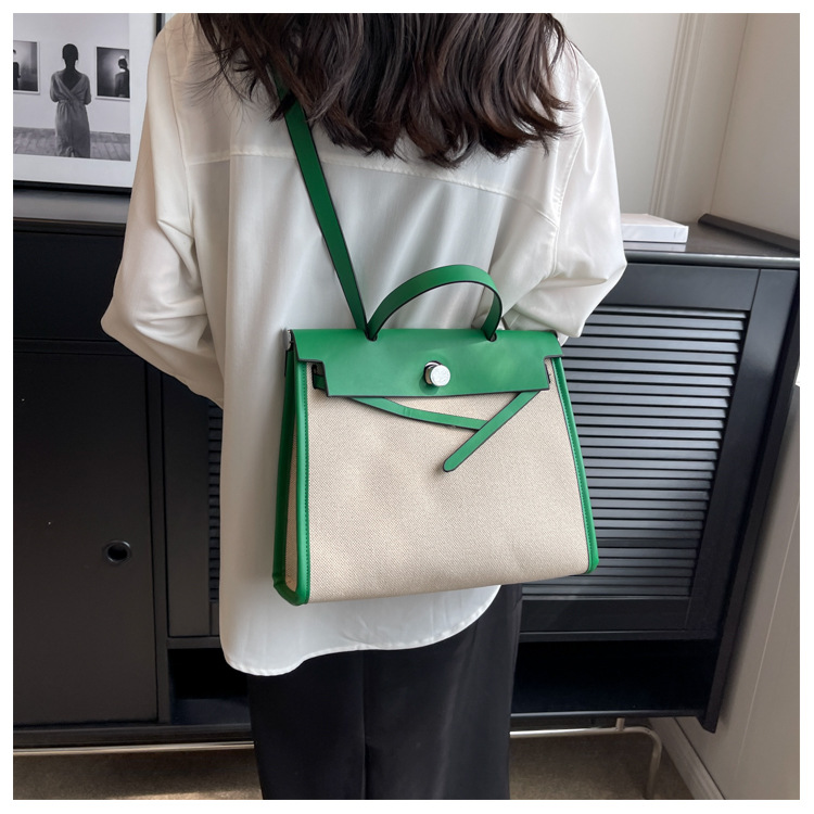 Women'S Large All Seasons Pu Leather Vintage Style Handbag display picture 1