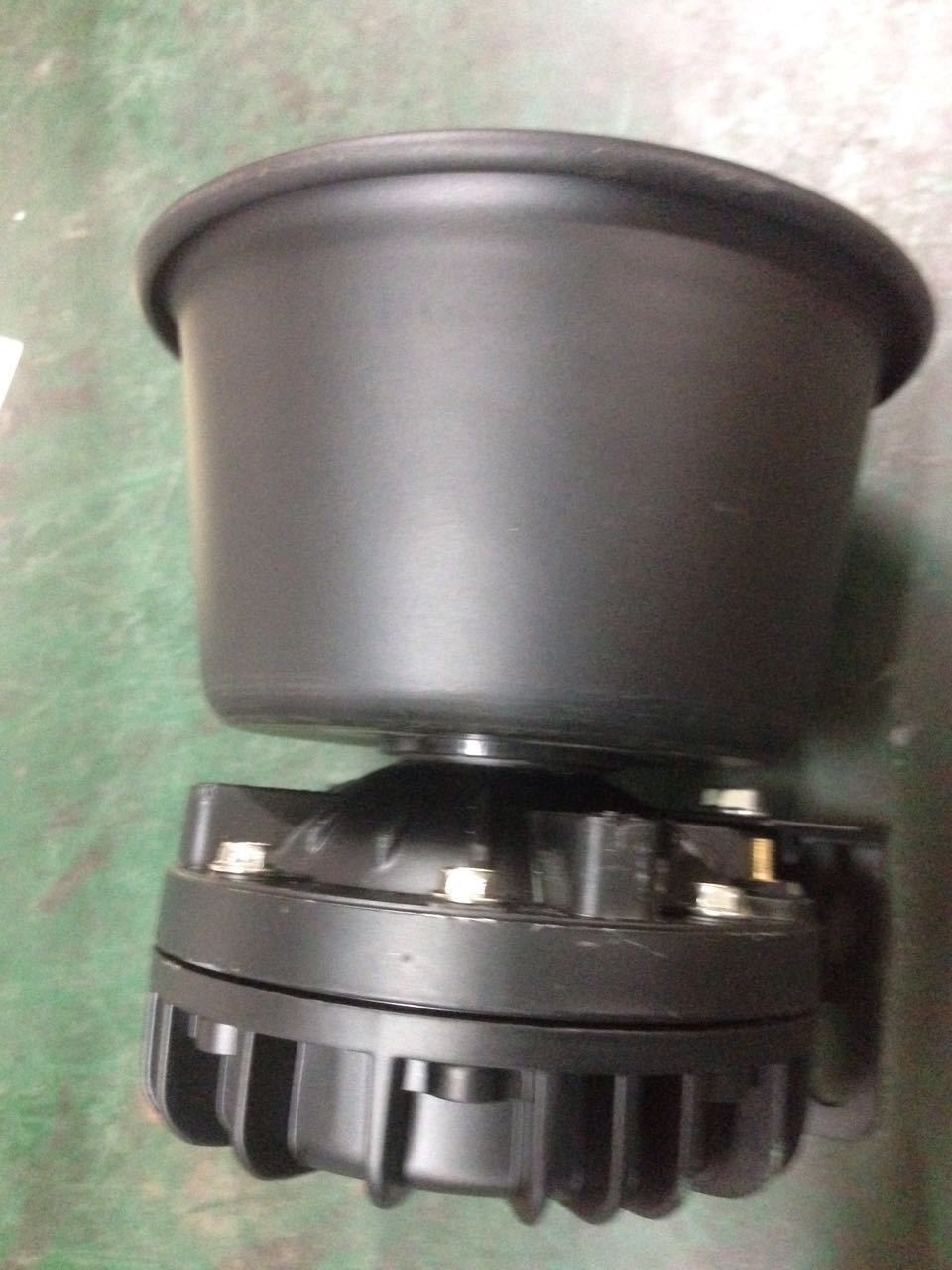 Cross-border 12V car alarm horn 300W high-pitched siren horn with round mouth design for heat dissipation