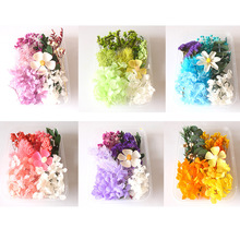 干花永生花香薰蜡烛DIY花材儿童干花相框团扇材料包暖场活动