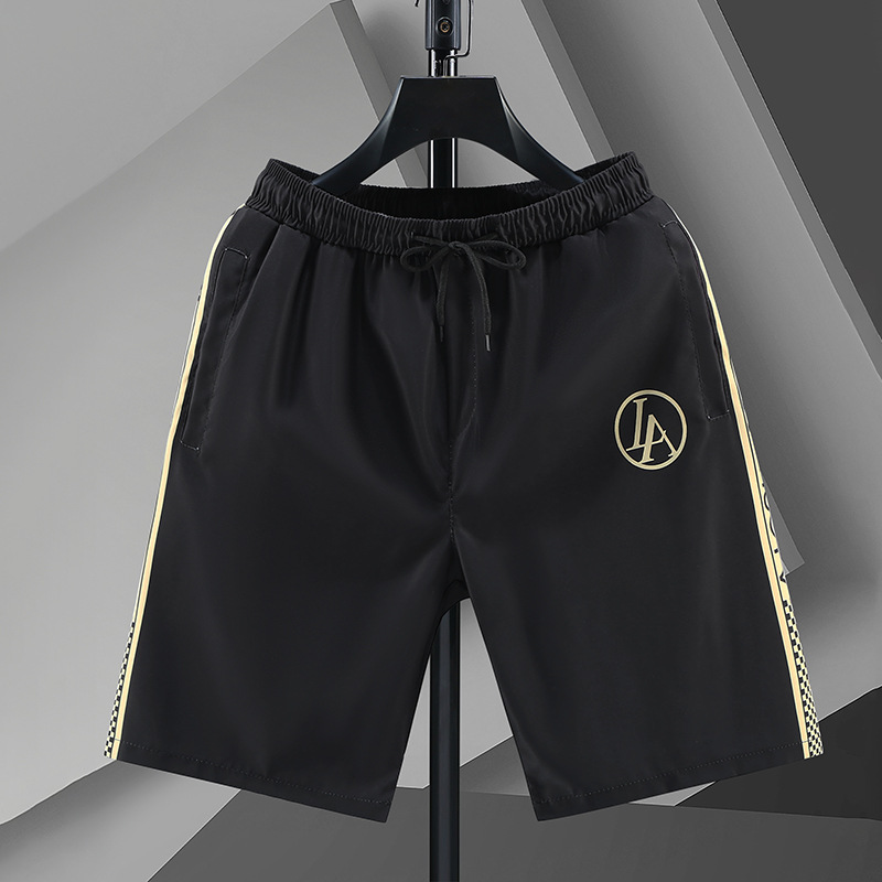 Short de sport court pour hommes, vêtements de plage, décontracté, course à pied, pantalon droit, tendance, été_voghion.com