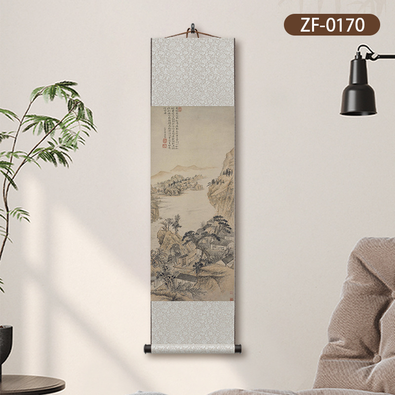 ZF-0170 칭시타오 국화 그림