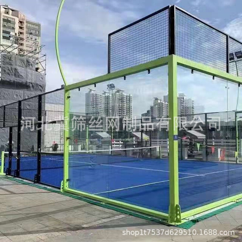 Sports Tennis Court Padel Court Cage-Type Transparent Panoramic Frame Padel Tennis Court Sports Tennis Court Padel Court Cage-Type Transparent Panoramic Frame Padel Tennis Court