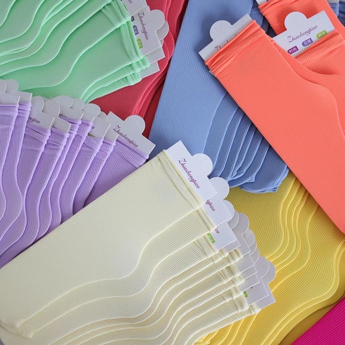 White crew socks, fluffy socks for spring and summer, thin version, INS trend, ice silk velvet, black, icy socks