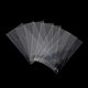 Spot opp transparent flat plastic bag small candy snack packaging bag jewelry card bag wholesale