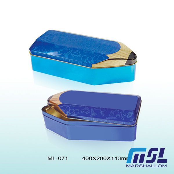 源头厂家 优惠供应精美马口铁ML-071笔形罐(图)