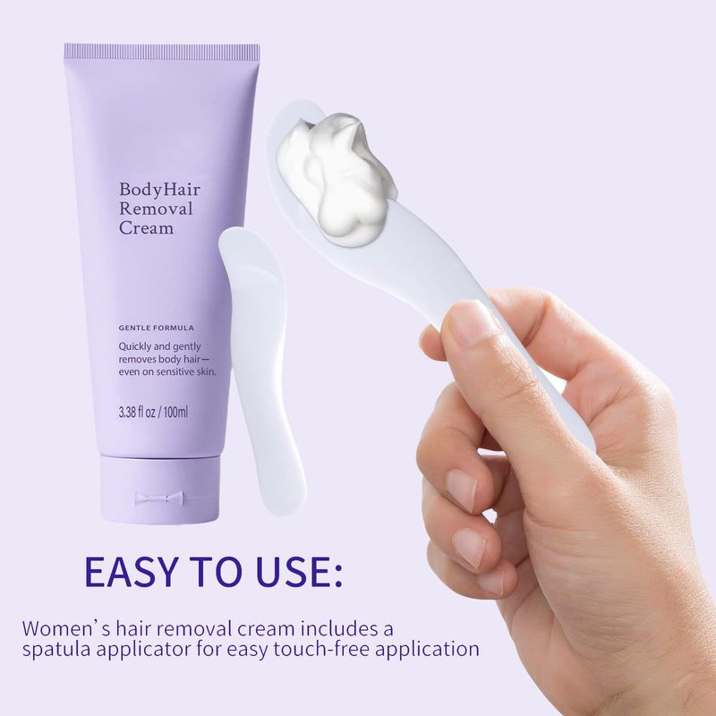 跨境BodyHairRemovalCream温和清洁腋毛去根全身可用护理脱毛膏|undefined