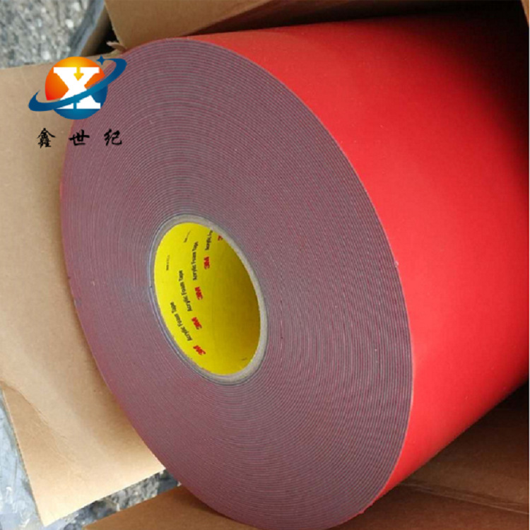 现货3MGT6008汽车泡棉胶带0.8mm厚汽车车标亚克力胶可模切