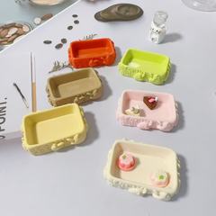 立体イチゴケーキプレートクリエイティブ食品おもちゃ漫画 diy ジュエリークリーム接着剤樹脂アクセサリー下駄バックル