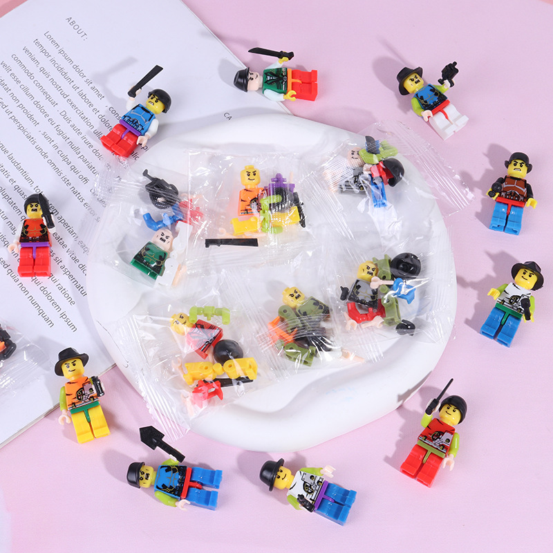 Muñecas ensambladas, bloques de construcción, jardín de infantes, regalos pequeños, recompensas para niños, cajas ciegas, bolsas ciegas, juguetes, rompecabezas