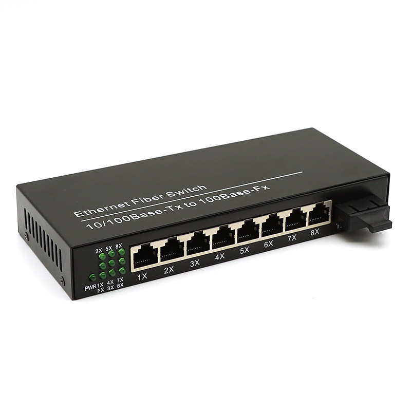One set of 18-electricity 100-megabit single-mode dual-fiber optical fiber transmitter/receiver, specifically for high-definition million cameras, is required.