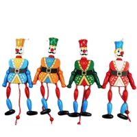 Wooden toy with cord, puppet, soldier, pendant, Birthday gift