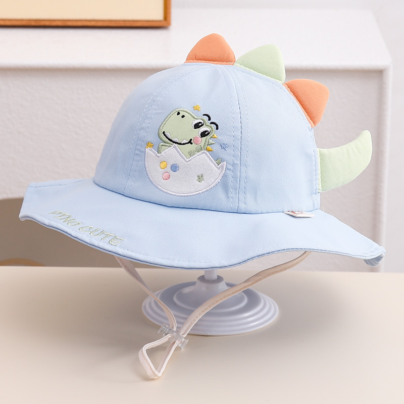 Sombrero para bebés primavera y otoño delgado lindo super pequeño mes de edad pescador sombrero universal sombrero para bebés de dibujos animados