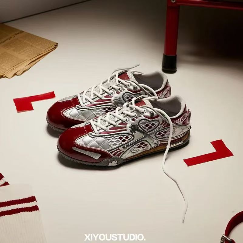 [Versatile Four-Leaf Clover Limited] 2025 New Autum High-End Versatile Sports Ballet Thin-Soled Moral Training Shoes for Women