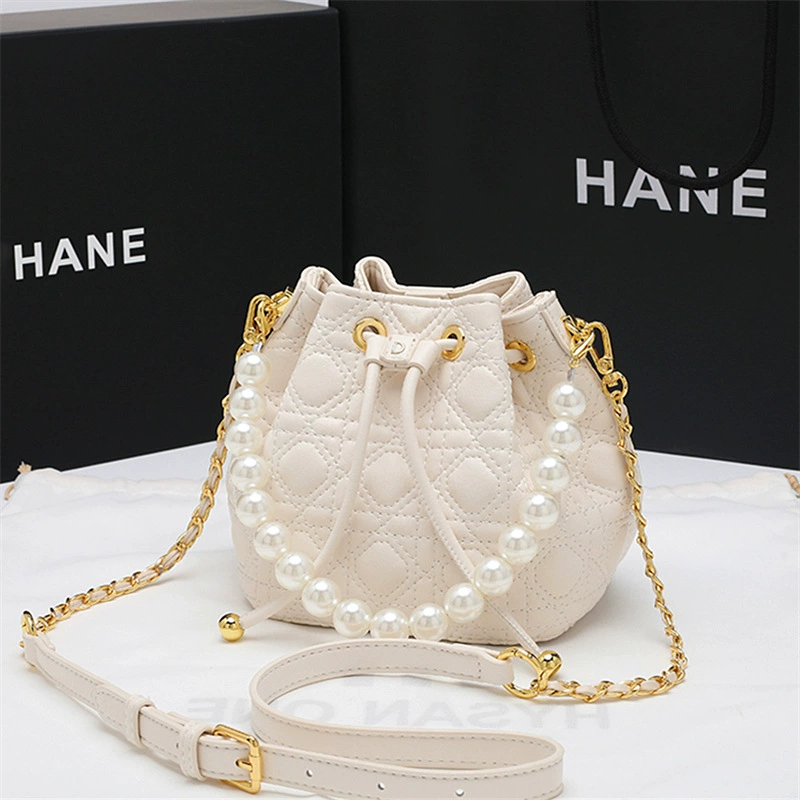 Маленькая сумка через плечо с узором из камней, натуральная кожа, стиль Chanel, сумка на цепочке