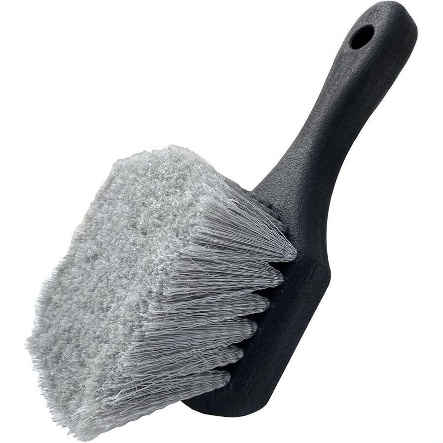 Cross-Border Short-Handle Car Tire Brush Cleaning Brush Short-Handle Brush Tire Wheel Hub Car Wash Brush Wheel Tire Brush