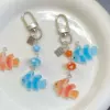 Orange clown fish jellyfish mobile phone chain