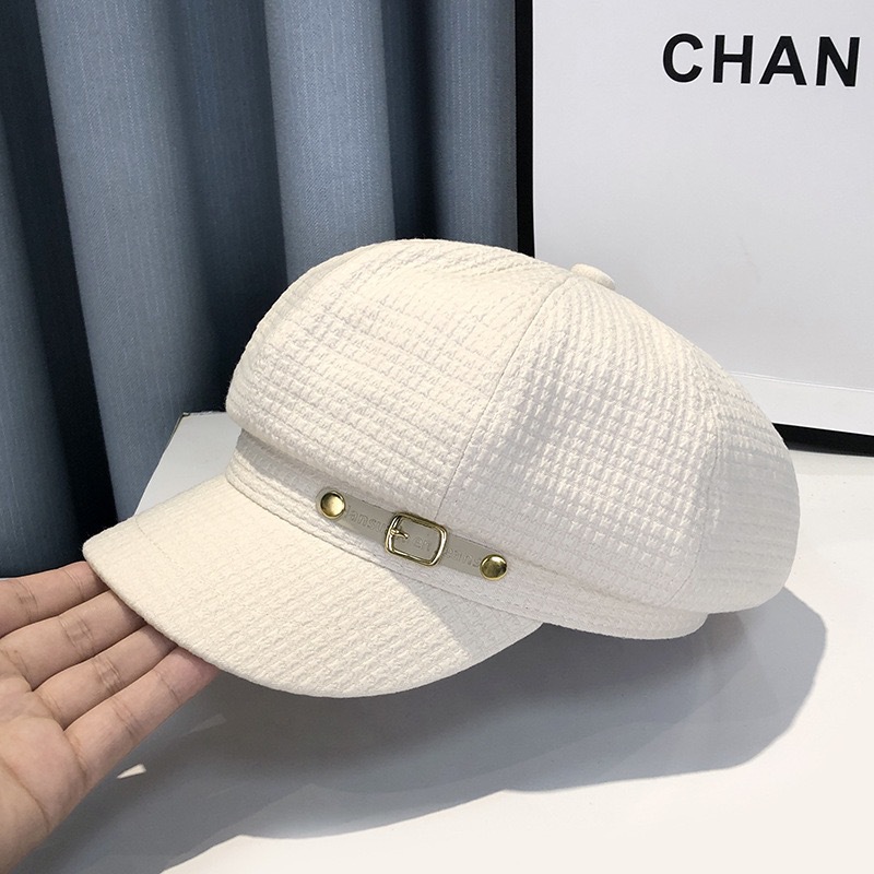 벨트 포워드 캡 [화이트]