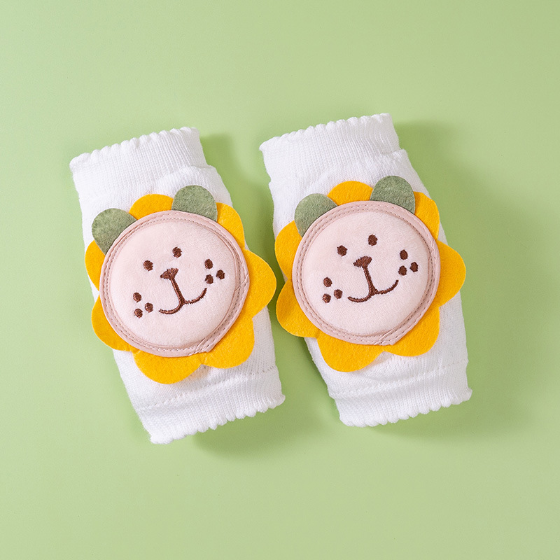 Cubierta de la almohadilla de la rodilla para niños bebé gateando niño infantil resistente a la caída para caminar engrosado verano codo pad niños niñas medianas y grandes