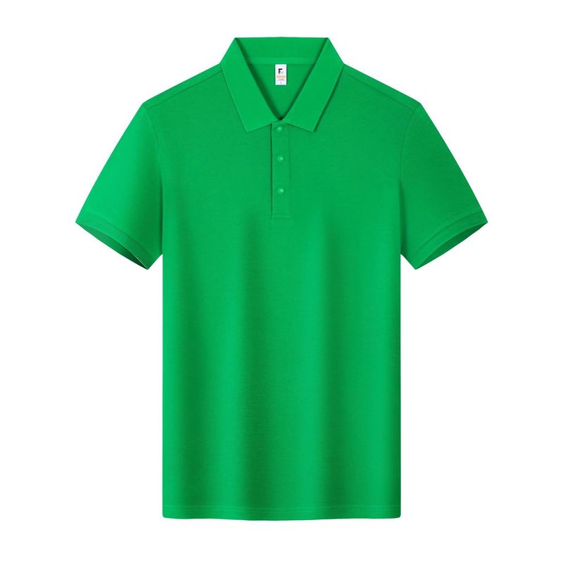 纯棉polo衫定制工作服印logo翻领短袖t恤4s店团体工装文化广告衫|undefined