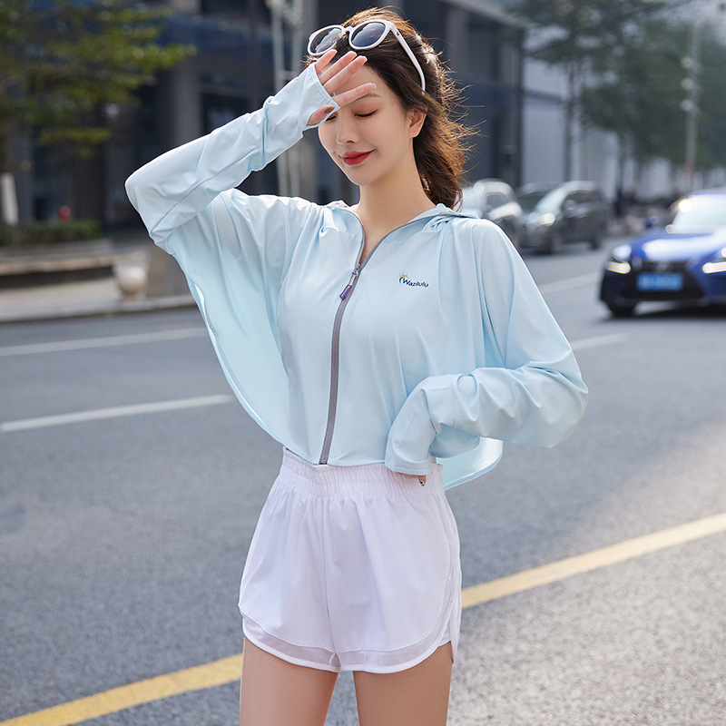 王子路路夏季冰絲涼感全方位360度防曬衣騎行防紫外線戶外防曬服