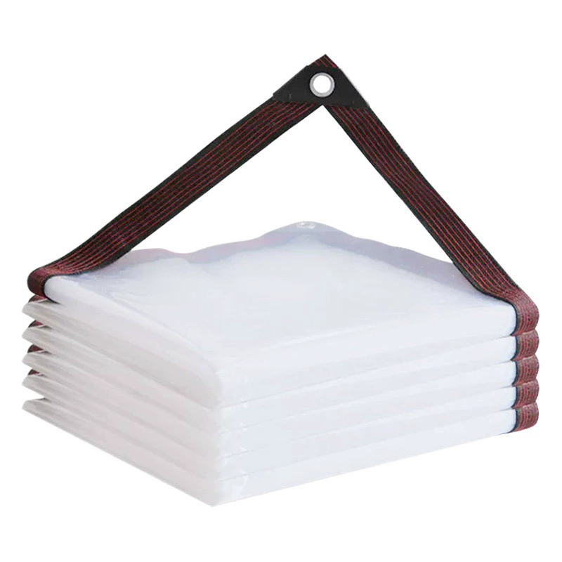 Оптовая Продажа с фабрики прозрачная пленка Зимний цветок суккулент теплоизоляция холодостойкая пластиковая непромокающая пленка перфорация края непромокаемый ткань