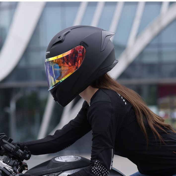 Casco certificado 3C para hombres y mujeres, motociclistas, jinetes, motocicletas, carreras, casco completo, tranvía, casco eléctrico universal, cuatro estaciones