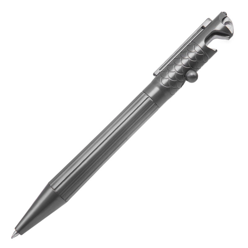 Titanium Alloy business signature pen creative personality Bolt pen convenient writing ballpoint pen Outdoor Women's anti-wolf pen