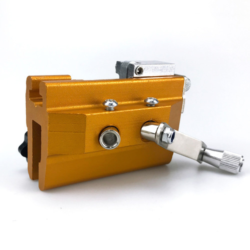 Portable handheld household tool, chain guide bracket hand-crank chain sharpener