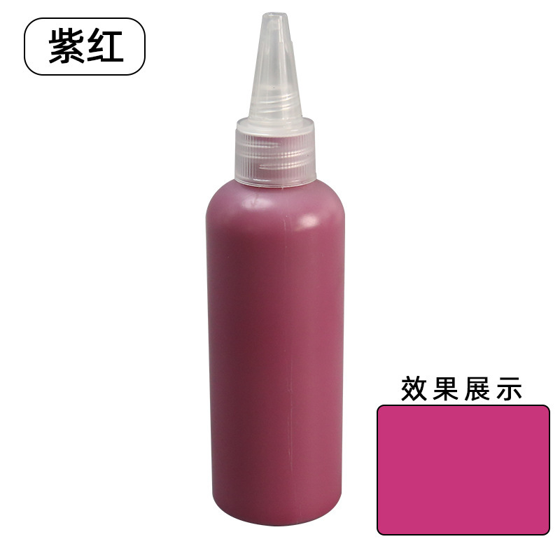 アクリル絵の具100ml子供の手涂りスクエア落书きdiy石膏人形涂りアクリル絵の具セット卸売|undefined