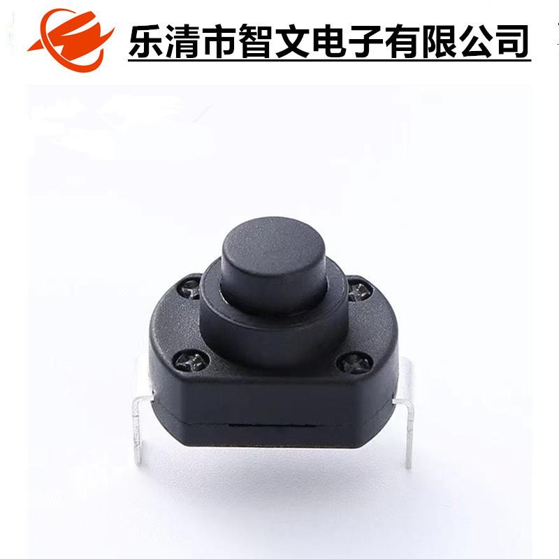 供应KAN-9按钮开关 1813自锁无锁复位大电流6A/10A手电筒开关