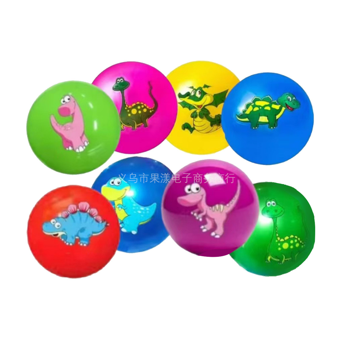 厂家直销22cm贴标球PVC儿童充气球玩具球儿童拍拍球幼儿园球卡通