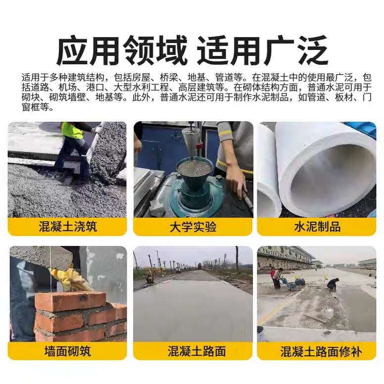 工厂直供 P.O42.5 普通硅酸盐水泥实验建筑家用砌砖水泥混凝土