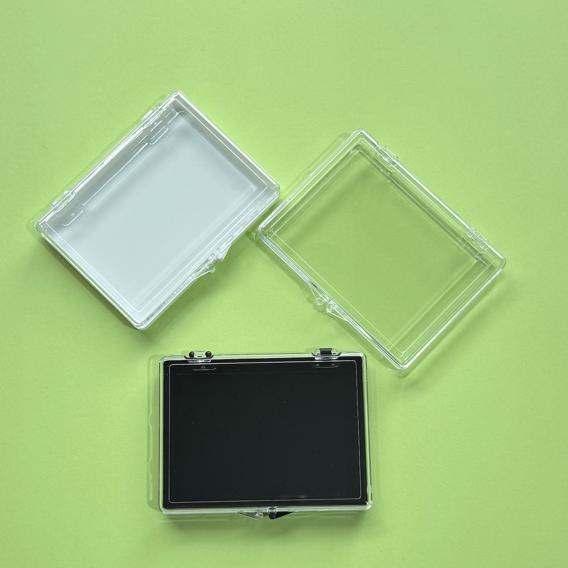 Коробка для хранения накладных ногтей, коробка для нейл-арта, прозрачная коробка 100X75X18, коробка для ногтей, пластиковая коробка для хранения.